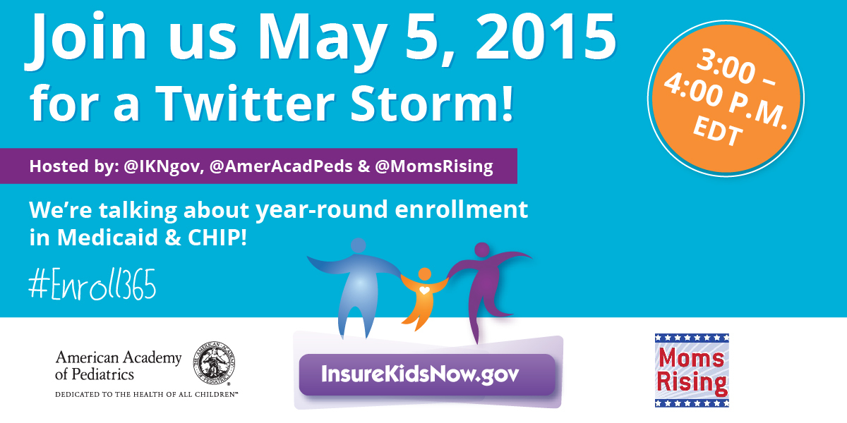 Únase a nosotros el 5 de mayo de 2015 para realizar una Twitter Storm de 3:00 p. m. a 4:00 p. m. (hora de verano del este)