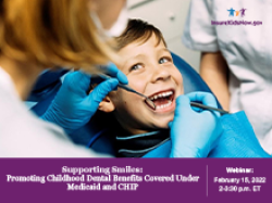 Apoyo a las sonrisas: Promoción de los beneficios dentales infantiles cubiertos por Medicaid y CHIP